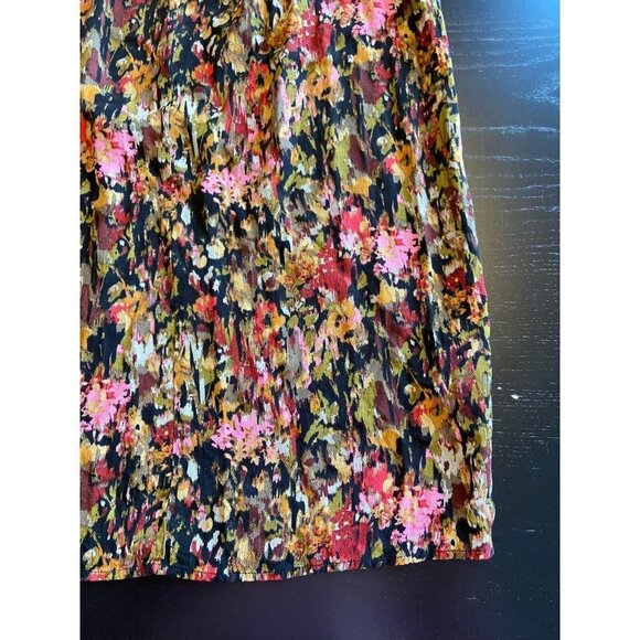 Minimum Chalotthea Women Abstract Floral Print Long Sleeve Maxi Dress Si… - Picture 12 of 14